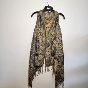 Pashmina style ves / Unique / O/S